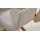 Interliving Esszimmer Serie 5102 – Armlehnstuhl mit Drehfunktion leinenfarbener Jacquard Lodge L07 & schwarzes Eisen