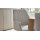 Interliving Esszimmer Serie 5102 – Armlehnstuhl mit Drehfunktion Eiche bianco & leinenfarbener Jacquard Lodge L07