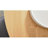 Interliving Esszimmer Serie 5102 – Auszugtisch Wildeiche - Durchmesser ca. 130 - 170 cm