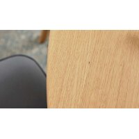 Interliving Esszimmer Serie 5102 – Auszugtisch Wildeiche - Durchmesser ca. 130 - 170 cm