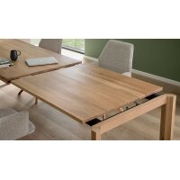 Interliving Esszimmer Serie 5102 – Auszugtisch Eiche bianco - ca. 180 - 280 x 90 cm