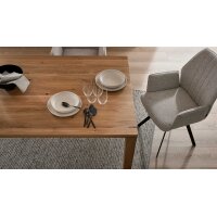 Interliving Esszimmer Serie 5102 – Auszugtisch Charakter-Eiche - ca. 220 - 320 x 100 cm