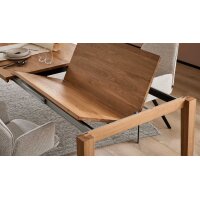 Interliving Esszimmer Serie 5102 – Auszugtisch Charakter-Eiche - ca. 220 - 320 x 100 cm