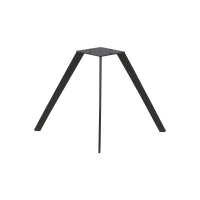 Interliving Esszimmer Serie 5102 – Polsterstuhl kieselfarbener Webstoff Tirol 489 & schwarzes Eisen