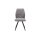 Interliving Esszimmer Serie 5102 – Polsterstuhl kieselfarbener Webstoff Tirol 489 & schwarzes Eisen