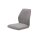 Interliving Esszimmer Serie 5102 – Polsterstuhl kieselfarbener Webstoff Tirol 489 & schwarzes Eisen