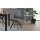Interliving Esszimmer Serie 5102 – Polsterstuhl mit Drehfunktion kieselfarbener Webstoff Tirol & schwarzes Eisen