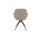 Interliving Esszimmer Serie 5115 - Armlehnstuhl Ravi milchkaffeefarbenes Leder Tendens Latte & anthrazitfarbenes Metall