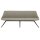 Interliving Esszimmer Serie 5115 - lederbezogene Polsterbank milchkaffeefarbenes Leder Tendens Latte & anthrazitfarbenes Metall - Länge ca. 215 cm