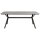 Interliving Esszimmer Serie 5115 - Esstisch mit robuster Tischplatte DEKTON® Grafitte Industrial & anthrazitfarbenes Metall - ca. 200 x 100 cm