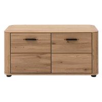 Interliving Garderoben Serie 6014 - Garderoben-Set Wildeiche & Granitfurnier - dreiteilig