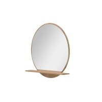 Interliving Garderoben Serie 6014 - Wandspiegel Wildeiche - Durchmesser ca. 84 cm
