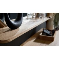 Interliving Garderoben Serie 6014 - Wandspiegel Wildeiche - Durchmesser ca. 84 cm