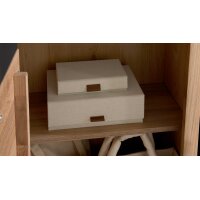 Interliving Garderoben Serie 6014 - Garderobenschrank Wildeiche & Granitfurnier - eine Tür, Höhe ca. 202 cm