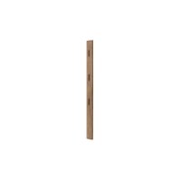 Interliving Garderoben Serie 6014 - Wandgarderobe Wildeiche - ca. 15 x 181 cm