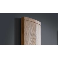 Interliving Garderoben Serie 6014 - Garderobenkombination Wildeiche & Granitfurnier - fünfteilig