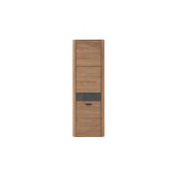 Interliving Garderoben Serie 6014 - Garderobenkombination Wildeiche & Granitfurnier - fünfteilig