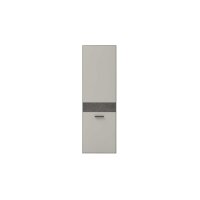 Interliving Garderoben Serie 6013 - Garderobenschrank Sahara Creme & Granitfurnier - eine Tür, Höhe ca. 180 cm