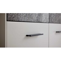 Interliving Garderoben Serie 6013 - Garderobenkombination Sahara Creme & Granitfurnier - vierteilig