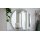 Interliving Garderoben Serie 6013 - Wandspiegel Sahara Creme - Durchmesser ca. 84 cm