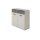 Interliving Garderoben Serie 6013 - Schuhschrank Sahara Creme & Granitfurnier - zwei Türen, zwei Schubladen, Breite ca. 90 cm