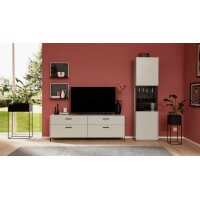 Interliving Wohnzimmer Serie 2030 PLUS - Wohnwand Sahara...