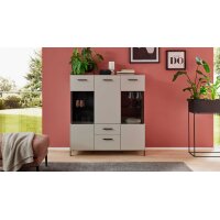 Interliving Wohnzimmer Serie 2030 PLUS - Highboard Sahara...
