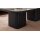 Interliving Couchtisch Serie 6229 marmorfarbene Keramik Calcatta & schwarzer Stahl - ca. 140 x 80 cm