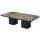 Interliving Couchtisch Serie 6229 marmorfarbene Keramik Calcatta & schwarzer Stahl - ca. 140 x 80 cm