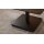 Interliving Couchtisch Serie 6228 mit Liftfunktion titanfarbene Keramik & schwarzer Stahl - ca. 80 x 80 cm
