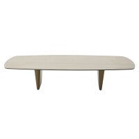 Interliving Couchtisch Serie 6227 travertinfarbene...