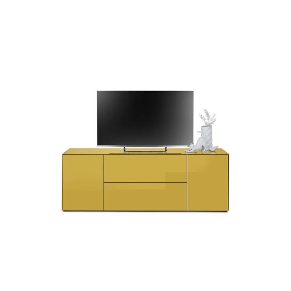 Kommodenprogramm Colors - Lowboard Goldgelb - ca. 181 x 63 cm