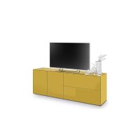 Kommodenprogramm Colors - Lowboard Goldgelb - ca. 181 x...