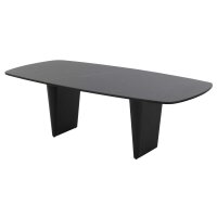 Interliving Couchtisch Serie 6227 Keramik Marquina & schwarzer Stahl - ca. 140 x 70 cm
