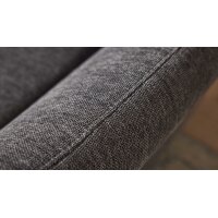 Interliving Schlafsofa Serie 4700 - Schlafsofa anthrazitfarbener Bezug Balu & Aluminiumfüße - Breite ca. 228 cm
