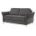 Interliving Schlafsofa Serie 4700 - Schlafsofa anthrazitfarbener Bezug Balu & Aluminiumfüße - Breite ca. 208 cm