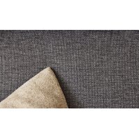 Interliving Schlafsofa Serie 4700 - Schlafsofa anthrazitfarbener Bezug Balu & Aluminiumfüße - Breite ca. 188 cm