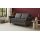Interliving Schlafsofa Serie 4700 - Schlafsofa anthrazitfarbener Bezug Balu & Aluminiumfüße - Breite ca. 188 cm