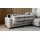 Interliving Schlafsofa Serie 4700 - Ecksofa mit Schlaffunktion silberfarbener Bezug Toni & schwarze Metallfüße - Stellfläche ca. 270 x 190 cm