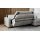 Interliving Schlafsofa Serie 4700 - Ecksofa mit Schlaffunktion silberfarbener Bezug Toni & schwarze Metallfüße - Stellfläche ca. 270 x 190 cm