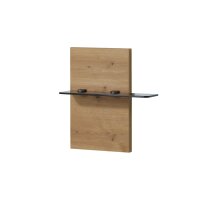 Interliving Schlafzimmer Serie 1034 – Paneel-Set Bianco Eiche & Rauchglas – zweiteilig