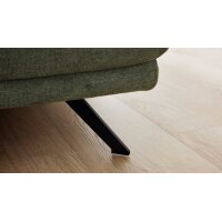 Interliving Sofa Serie 4303 – XXL-Hocker moosgrüner Pfotenstoff Cyber - ca. 126 x 76 cm