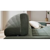 Interliving Sofa Serie 4303 – Ecksofa moosgrüner Pfotenstoff Cyber - Stellfläche ca. 323 x 190 cm