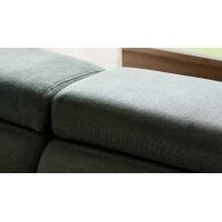 Interliving Sofa Serie 4303 – Ecksofa moosgrüner Pfotenstoff Cyber - Stellfläche ca. 323 x 190 cm