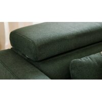 Interliving Sofa Serie 4303 – Ecksofa moosgrüner Pfotenstoff Cyber - Stellfläche ca. 323 x 190 cm