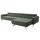 Interliving Sofa Serie 4303 – Ecksofa moosgrüner Pfotenstoff Cyber - Stellfläche ca. 323 x 190 cm