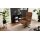 Interliving Sessel Serie 4566 haselnussfarbenes Leder Punch & schwarzer Sternfuß
