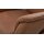Interliving Sessel Serie 4566 haselnussfarbenes Leder Punch & schwarzer Sternfuß