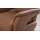 Interliving Sessel Serie 4566 haselnussfarbenes Leder Punch & schwarzer Sternfuß