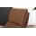 Interliving Sessel Serie 4566 haselnussfarbenes Leder Punch & schwarzer Sternfuß